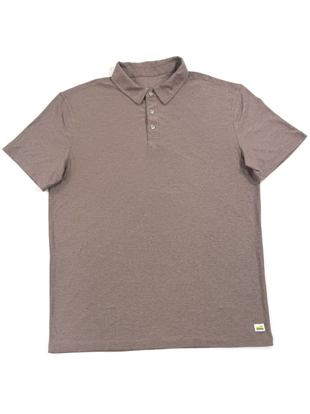 Vuori Strato Tech Polo Mens Size Medium Shirt Short Sleeve Performance Mauve